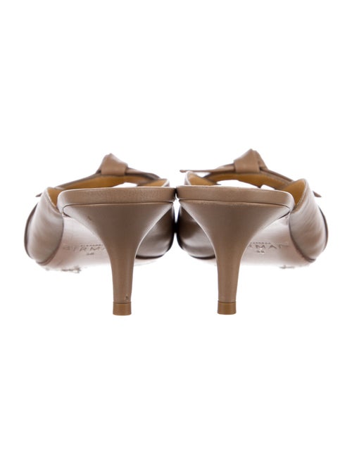 Alexandre Birman Leather Mules