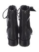 Alexandre Birman Leather Leather Trim Embellishment Combat Boots