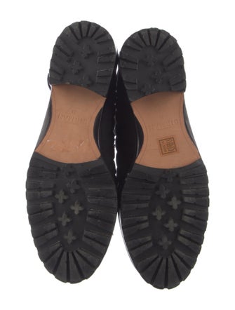 Alexandre Birman Leather Leather Trim Embellishment Combat Boots