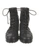 Alexandre Birman Leather Combat Boots