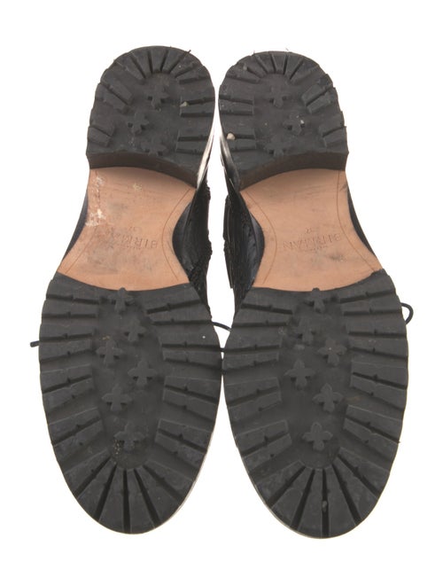 Alexandre Birman Leather Combat Boots