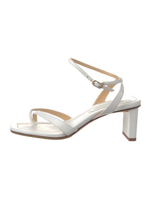 Alexandre Birman Leather Slingback Sandals