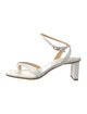 Alexandre Birman Leather Slingback Sandals