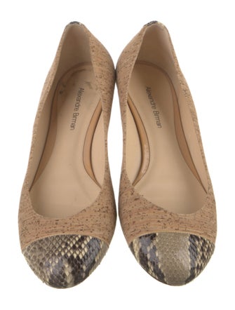 Alexandre Birman Animal Print Ballet Flats