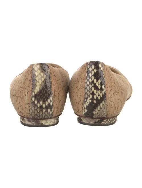 Alexandre Birman Animal Print Ballet Flats