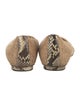 Alexandre Birman Animal Print Ballet Flats