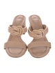 Alexandre Birman Leather Slides