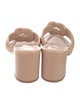 Alexandre Birman Leather Slides