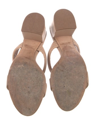 Alexandre Birman Leather Slides