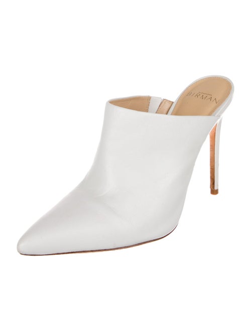 Alexandre Birman Leather Whipstitch Trim Boots