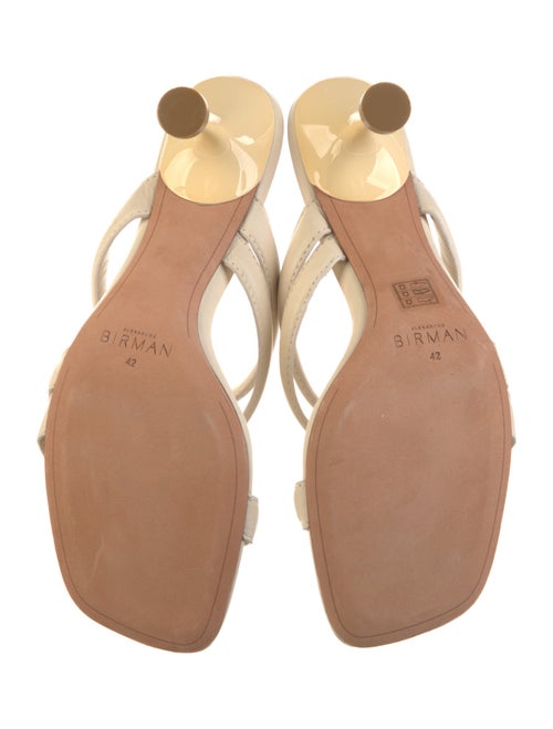 Alexandre Birman Leather Slides