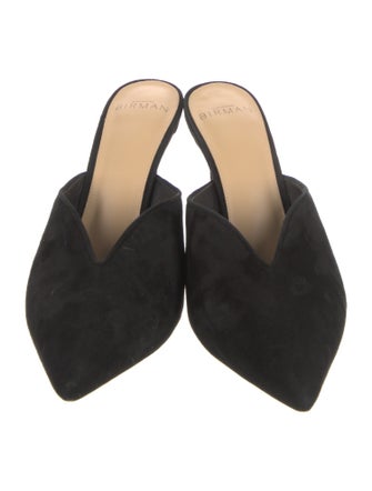 Alexandre Birman Suede Mules