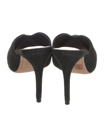 Alexandre Birman Suede Mules