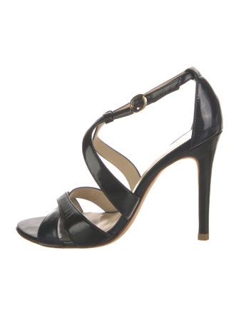 Alexandre Birman Patent Leather Sandals