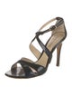 Alexandre Birman Patent Leather Sandals