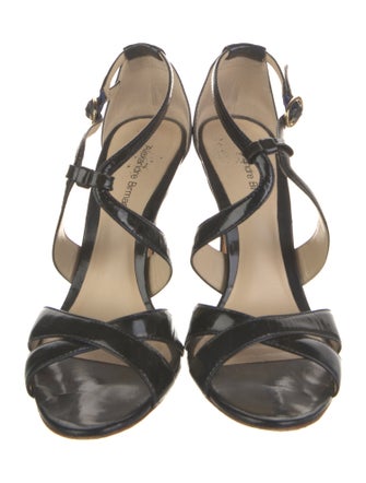 Alexandre Birman Patent Leather Sandals