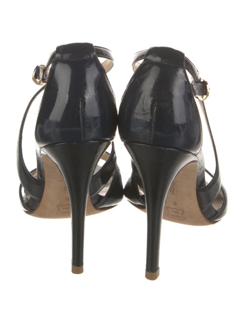 Alexandre Birman Patent Leather Sandals