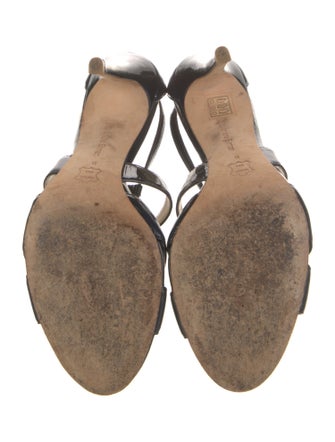 Alexandre Birman Patent Leather Sandals