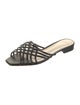 Alexandre Birman Leather Slides