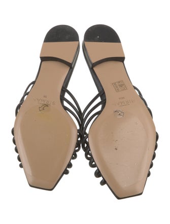 Alexandre Birman Leather Slides