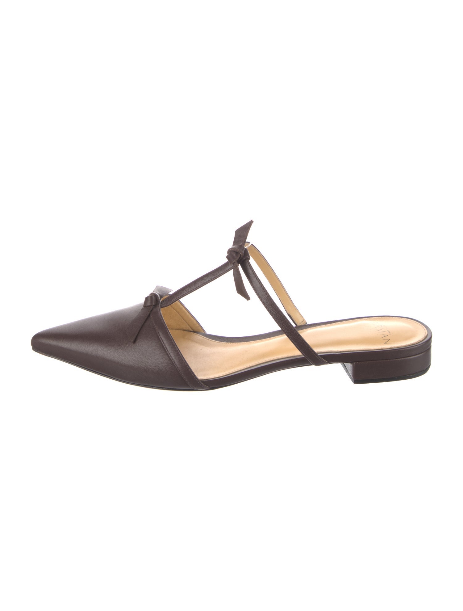 Alexandre Birman Leather Mules