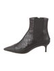 Alexandre Birman Embossed Leather Chelsea Boots
