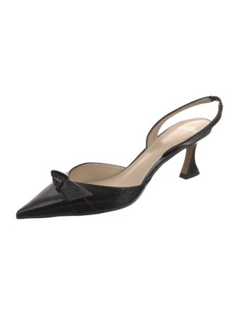 Alexandre Birman Leather Slingback Pumps