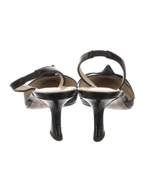 Alexandre Birman Leather Slingback Pumps