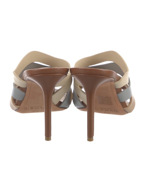 Alexandre Birman Leather Slides