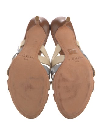 Alexandre Birman Leather Slides