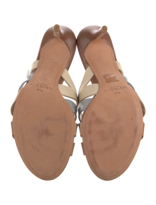 Alexandre Birman Leather Slides