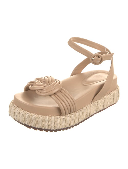Alexandre Birman Leather Espadrilles