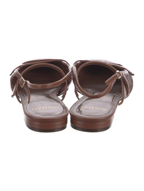 Alexandre Birman Leather Slingback Flats