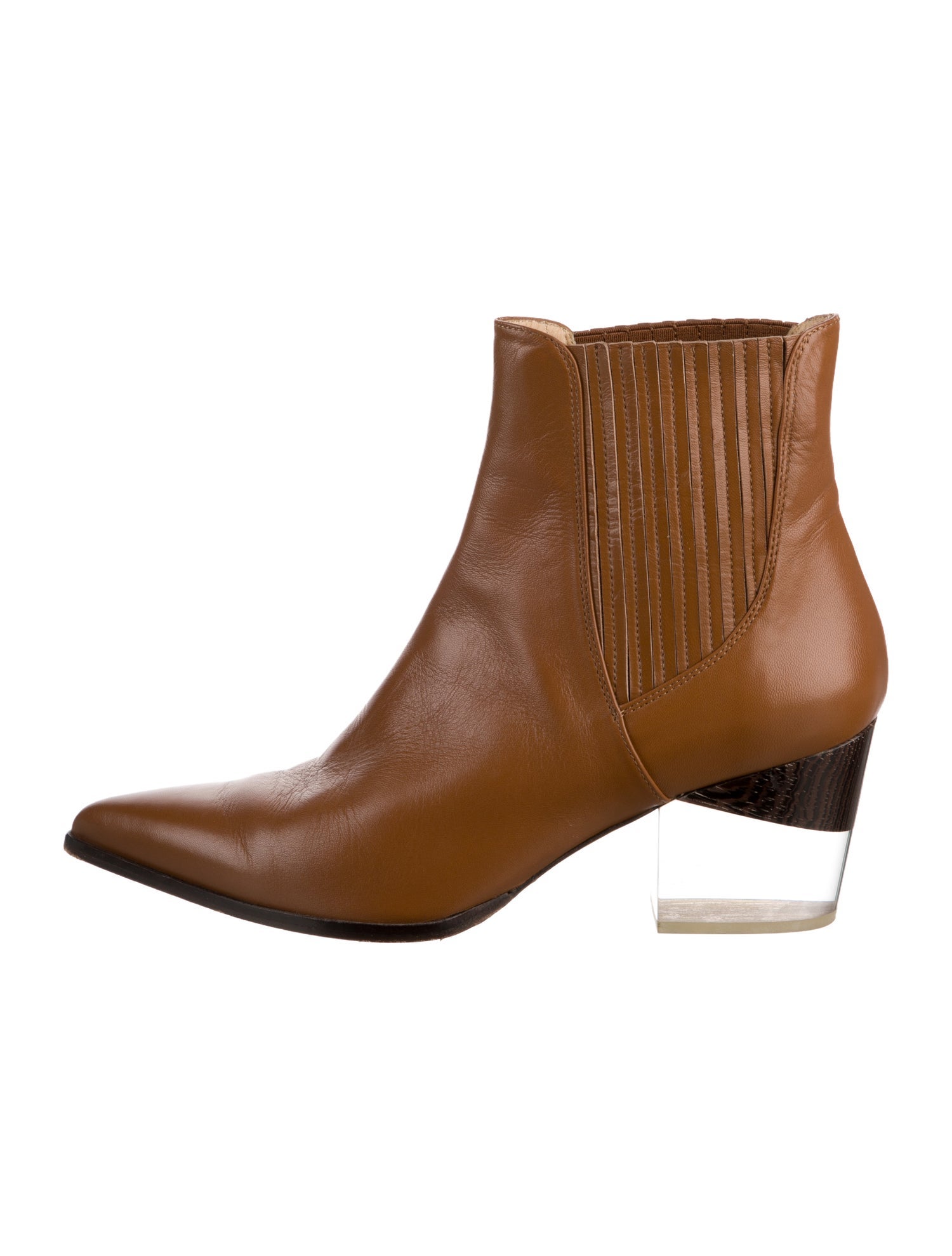 Alexandre Birman Leather Chelsea Boots