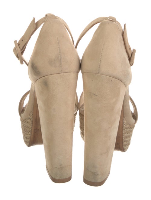 Alexandre Birman Suede Braided Accents Sandals