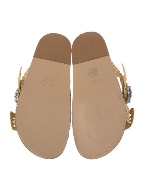 Alexandre Birman Crystal Embellishments Slides