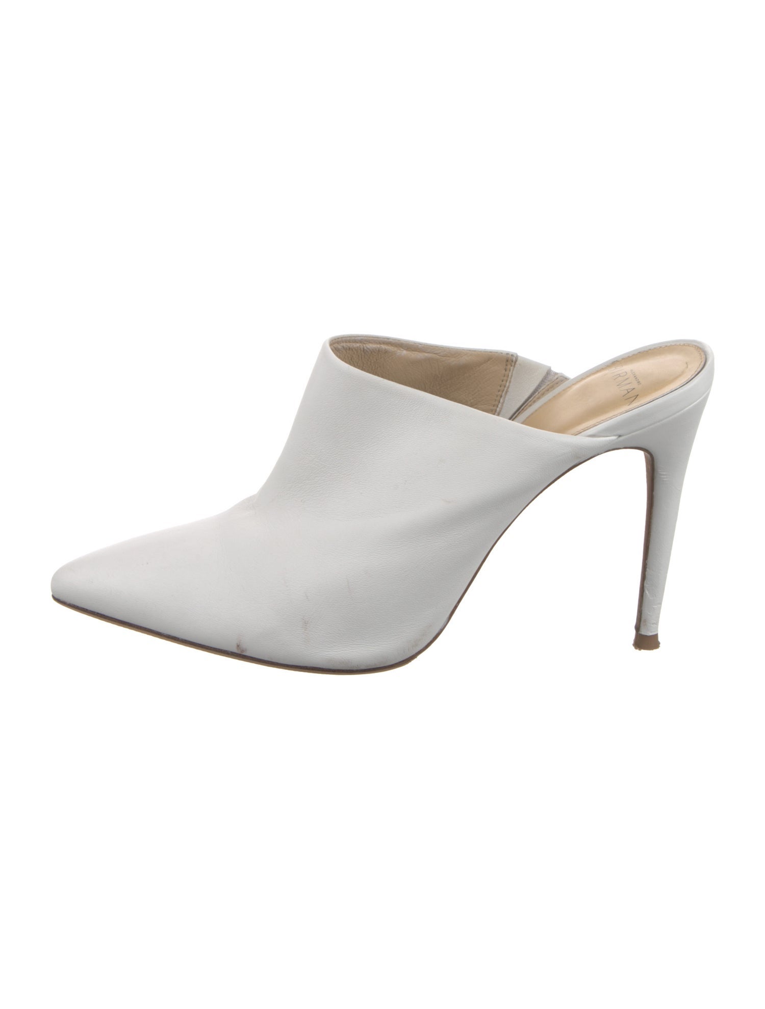 Alexandre Birman Leather Mules