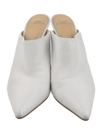 Alexandre Birman Leather Mules