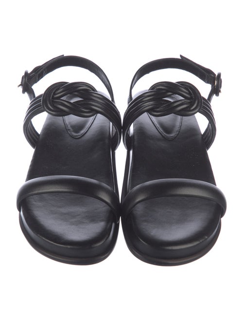 Alexandre Birman Leather Slingback Sandals