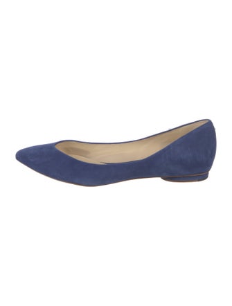 Alexandre Birman Suede Ballet Flats