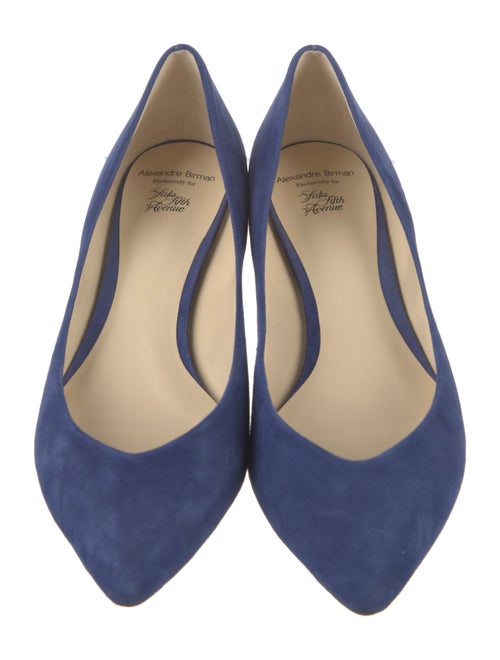 Alexandre Birman Suede Ballet Flats