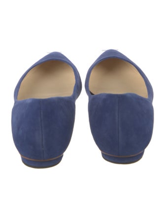 Alexandre Birman Suede Ballet Flats