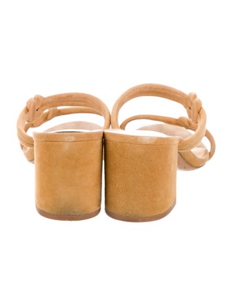 Alexandre Birman Suede Slides