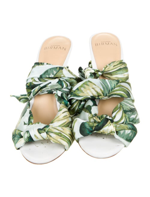 Alexandre Birman Floral Print Sandals
