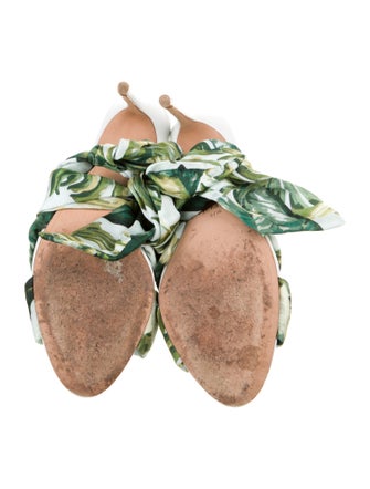 Alexandre Birman Floral Print Sandals