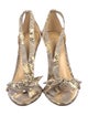 Alexandre Birman Snakeskin Animal Print D'Orsay Pumps