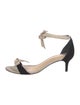 Alexandre Birman Suede Colorblock Pattern Pumps