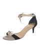 Alexandre Birman Suede Colorblock Pattern Pumps