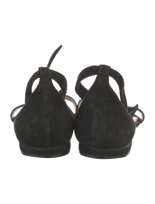 Alexandre Birman Suede D'Orsay Flats