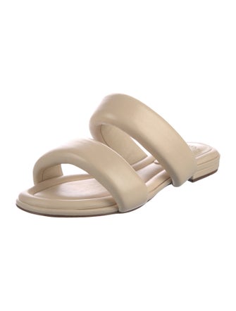 Alexandre Birman Leather Slides